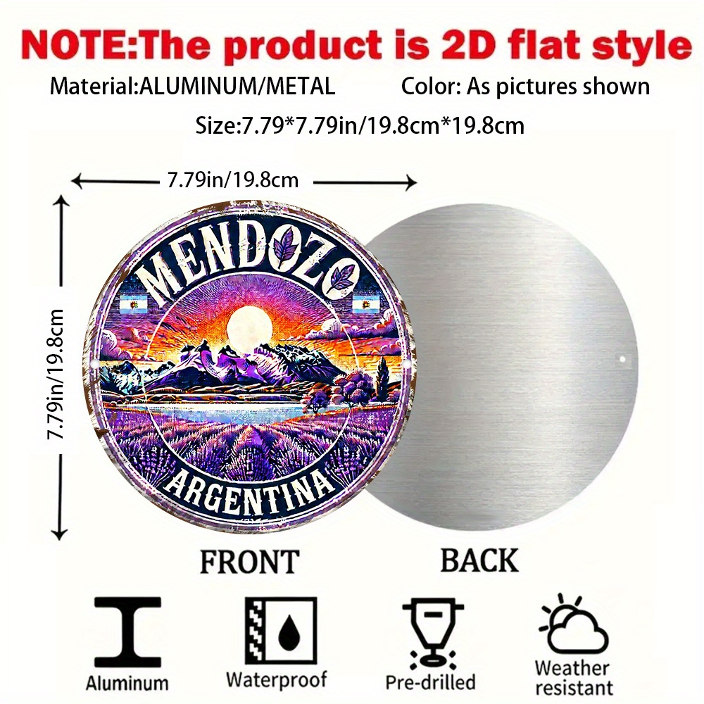 2D Flat, 2D Flat Retro Mendoza - Vintage Collectible Plates 评论和价格