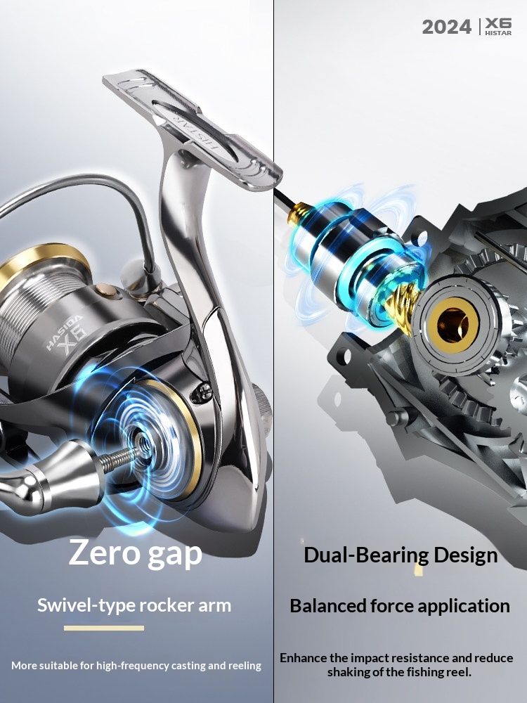 Hasida X6 Spinning Reel Metal  - Developing Tank Reel 评论和价格