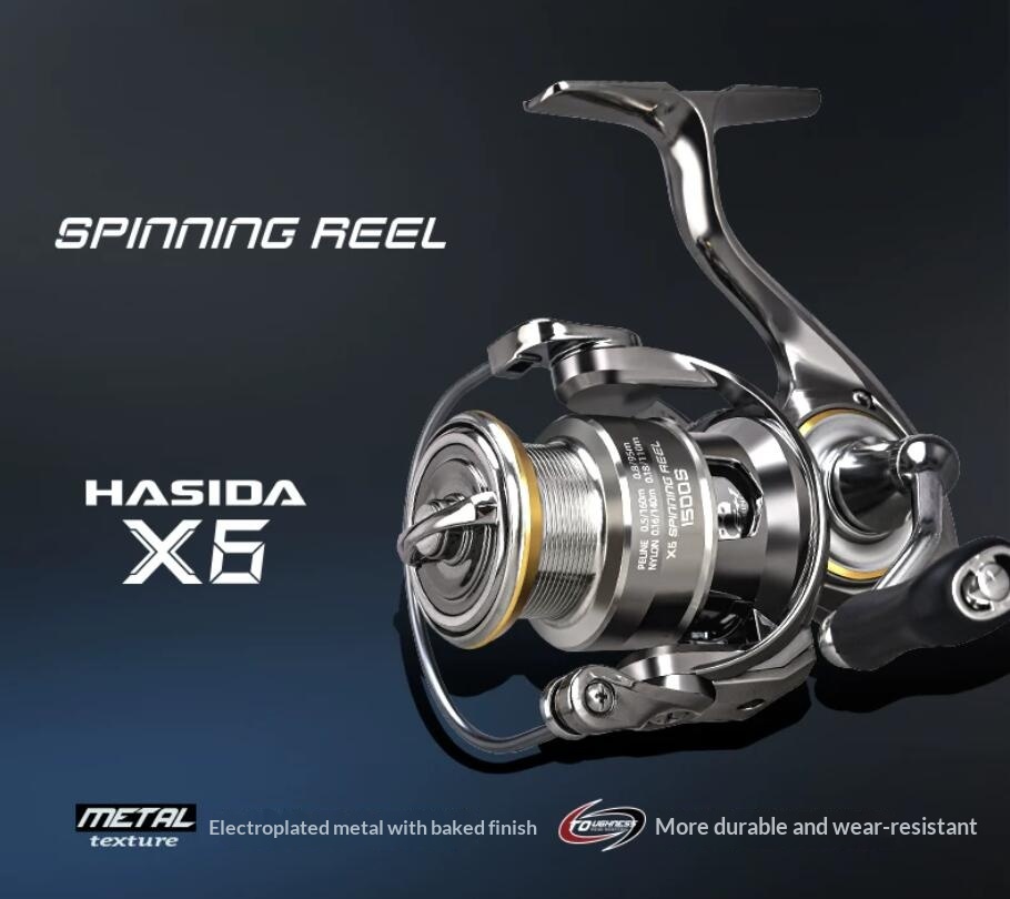 Hasida X6 Spinning Reel Metal  - Developing Tank Reel 评论和价格