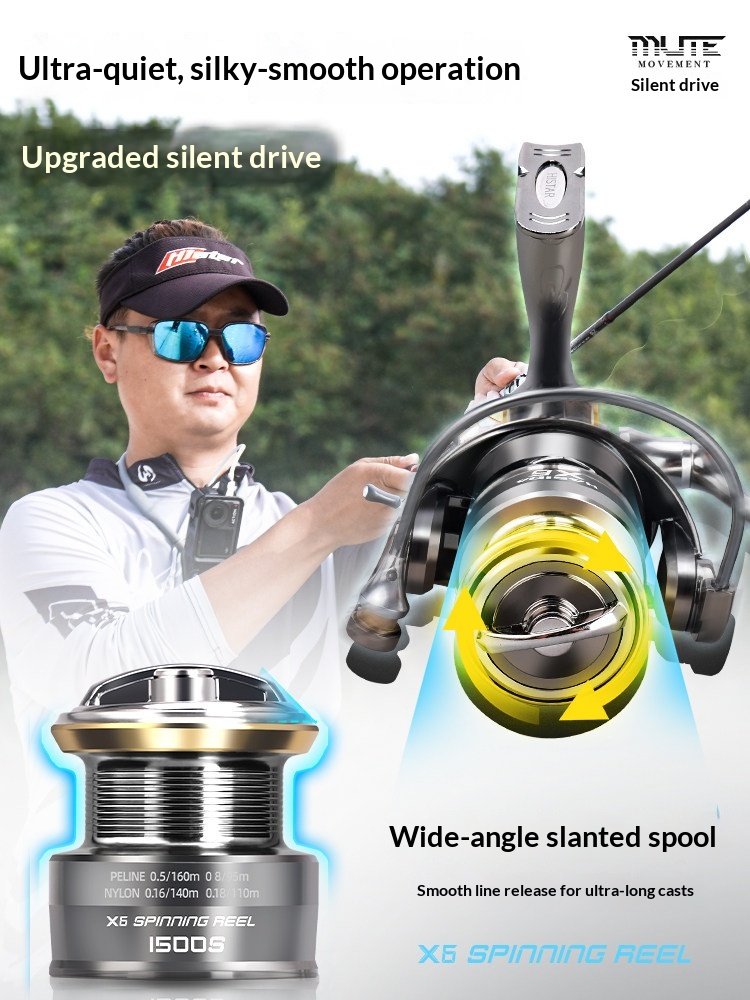Hasida X6 Spinning Reel Metal  - Developing Tank Reel 评论和价格