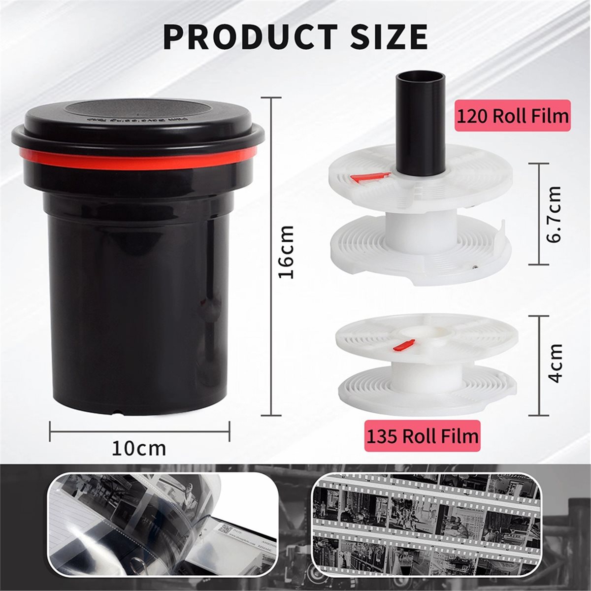 2026 New 120/135/127mm Film De - Developing Tank Reel 评论和价格