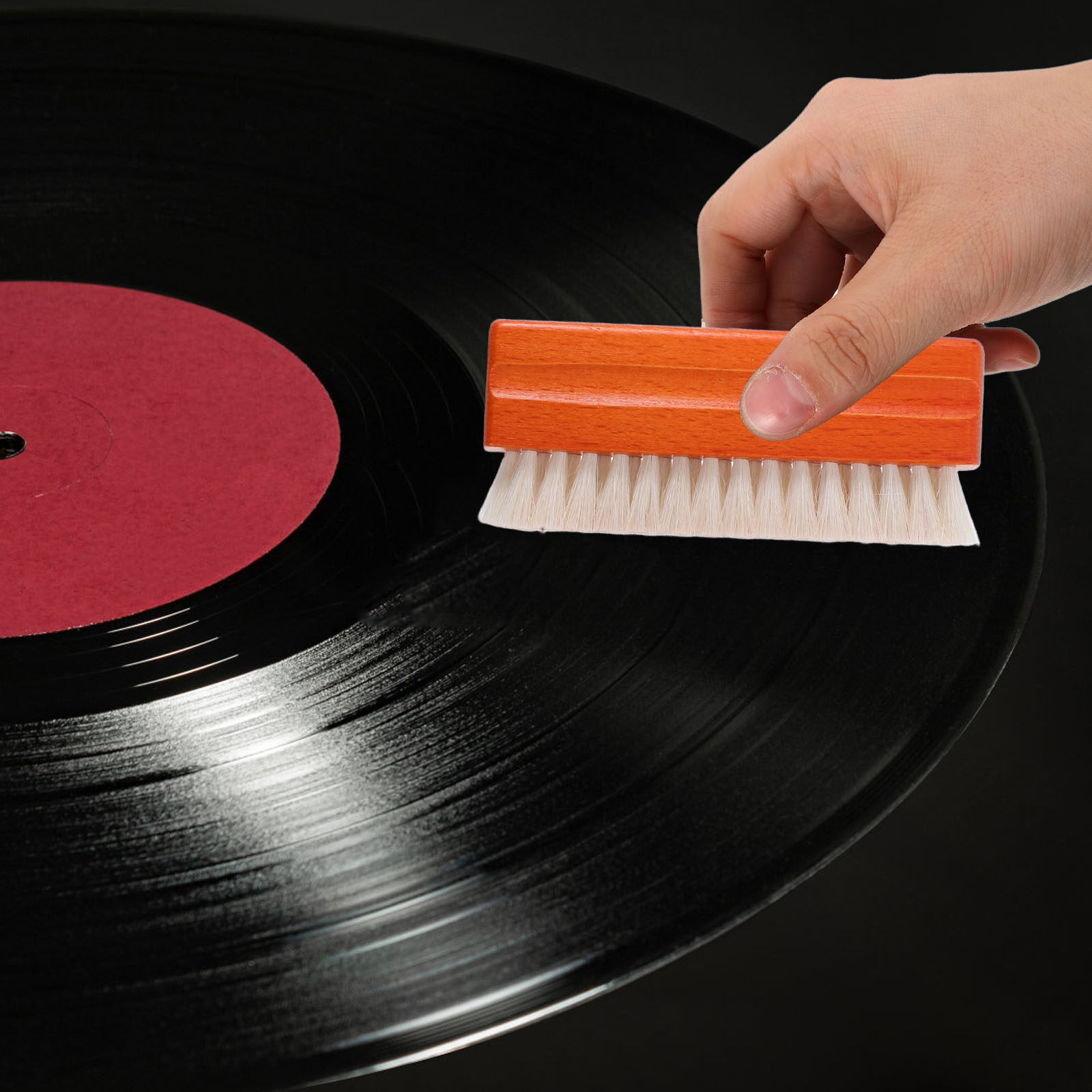 2Pcs Vinyl Record Cleaner Brus - Vinyl Record Cleaner 评论和价格