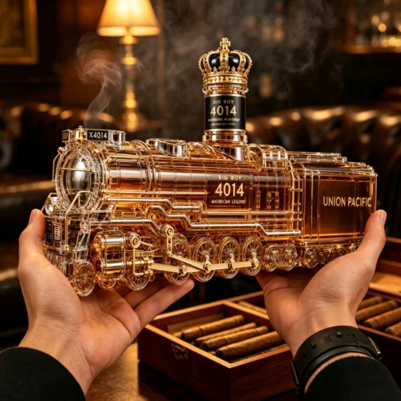 Vintage Steam Train Whiskey De - Vintage Collectible Liquor Bottles 评论和价格