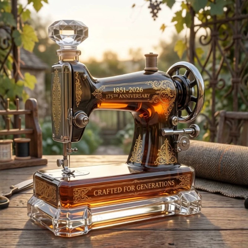 Vintage Sewing Machine Glass D - Vintage Collectible Bottles 评论和价格