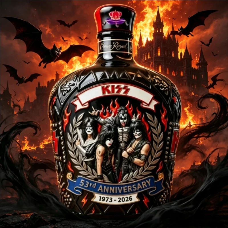 Vintage Rock Music Themed Whis - Vintage Collectible Liquor Bottles 评论和价格
