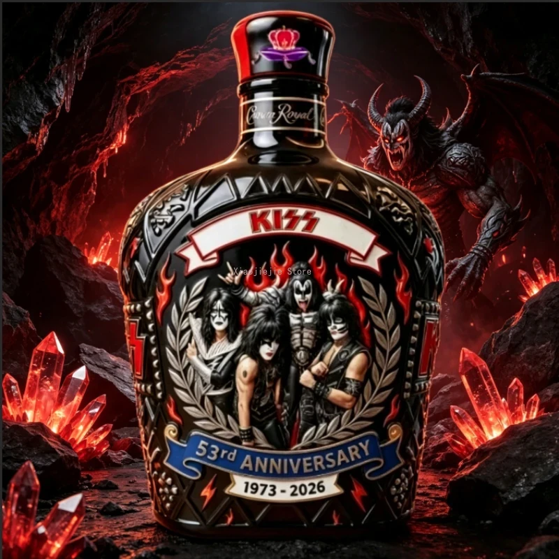 Vintage Rock Music Themed Whis - Vintage Collectible Liquor Bottles 评论和价格